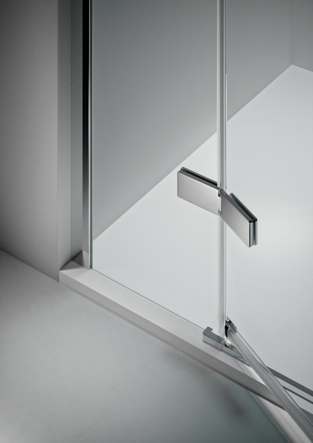 Doumspa anta battente 8mm dettaglio parete
